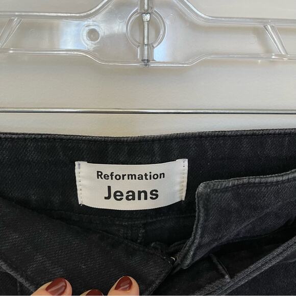 Reformation Jeans Kayo High & Skinny Jean in Erie Size 25 - Picture 2 of 5